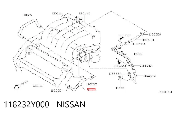  118232Y000 Nissan/Infiniti
