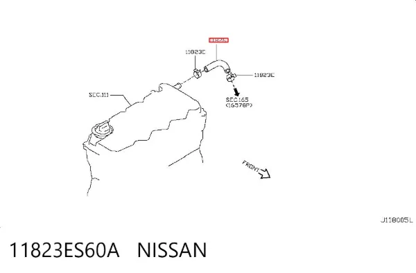  11823ES60A Nissan/Infiniti