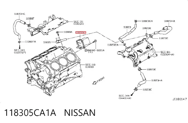  118305CA1A Nissan/Infiniti