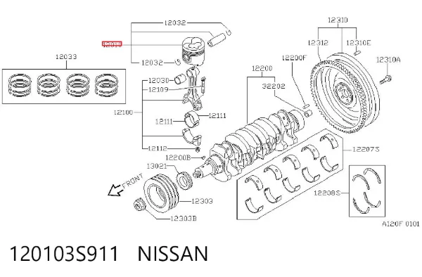  120103S911 Nissan/Infiniti