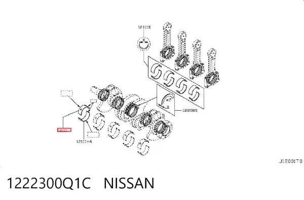  1222300Q1C Nissan/Infiniti