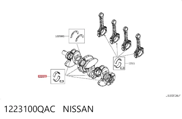  1223100QAC Nissan/Infiniti