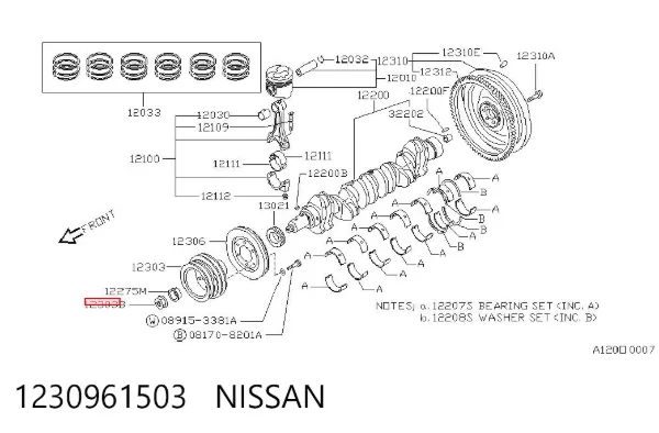  1230961503 Nissan/Infiniti