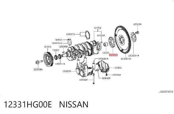  12331HG00E Nissan/Infiniti