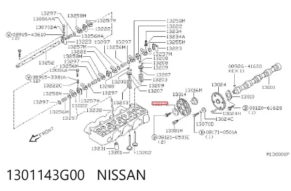  1301143G00 Nissan/Infiniti