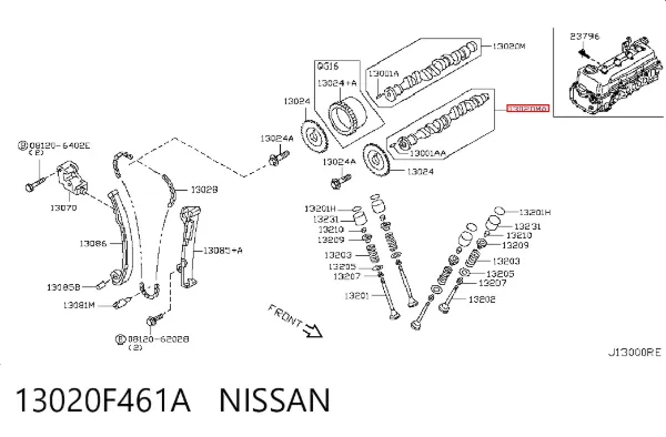  13020F461A Nissan/Infiniti