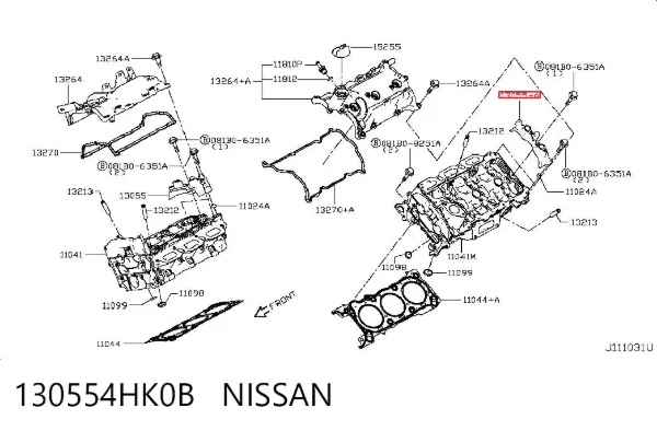  130554HK0B Nissan/Infiniti