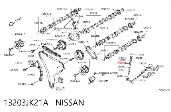  13203JK21A Nissan/Infiniti