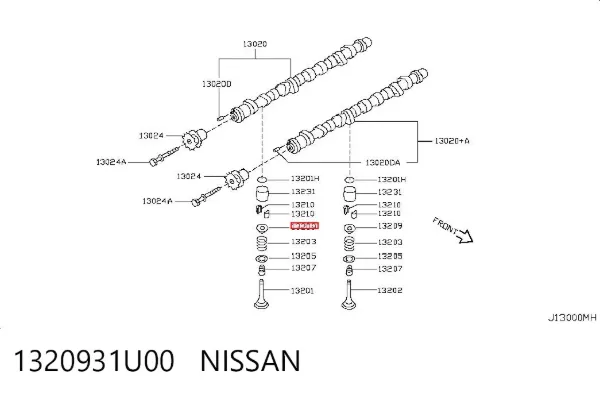  1320931U00 Nissan/Infiniti
