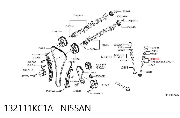  132111KC1A Nissan/Infiniti
