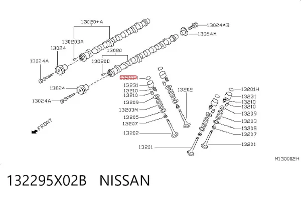  132295X02B Nissan/Infiniti