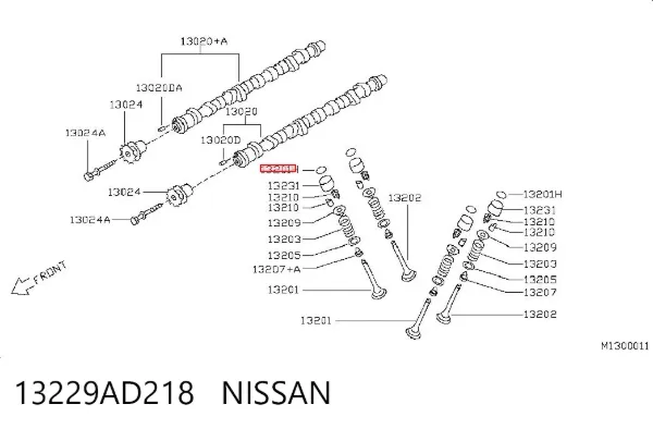  13229AD218 Nissan/Infiniti