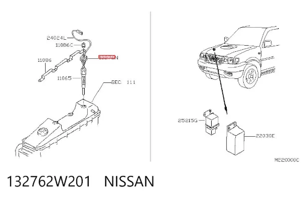 Кільце ущільнювальне свічкового колодязя 132762W201 Nissan/Infiniti
