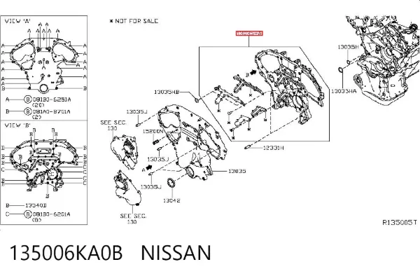  135006KA0B Nissan/Infiniti