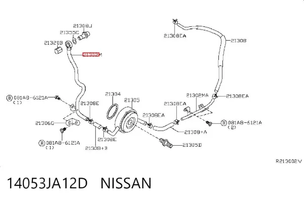  14053JA12D Nissan/Infiniti