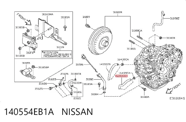  140554EB1A Nissan/Infiniti