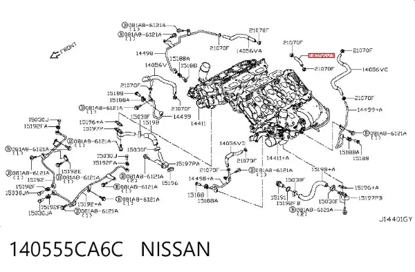  140555CA6C Nissan/Infiniti