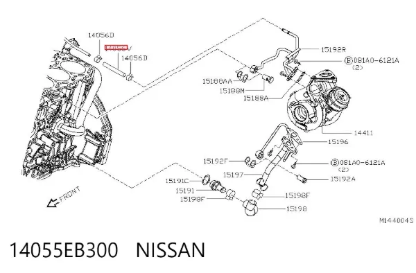  14055EB300 Nissan/Infiniti