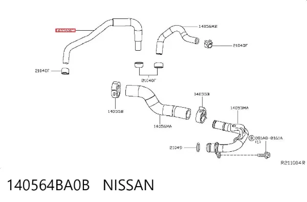 140564BA0B Nissan/Infiniti