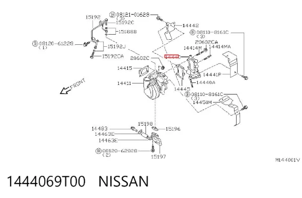  1444069T00 Nissan/Infiniti