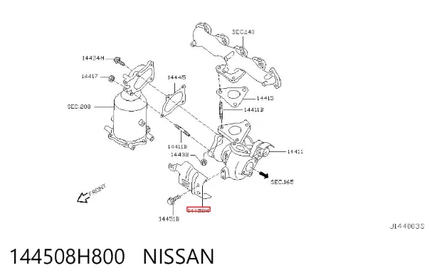  144508H800 Nissan/Infiniti