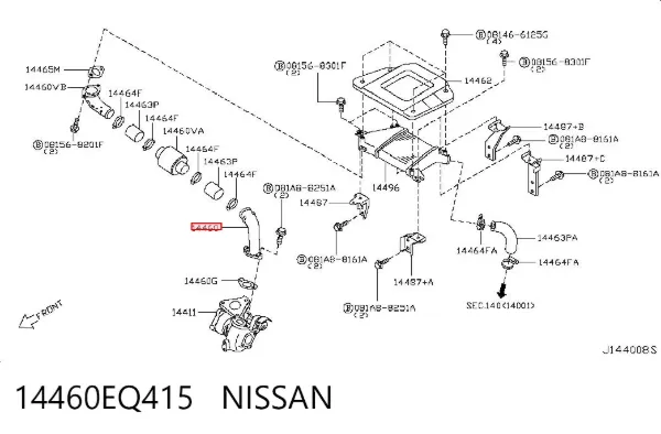  14460EQ415 Nissan/Infiniti