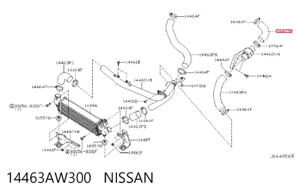  14463AW300 Nissan/Infiniti