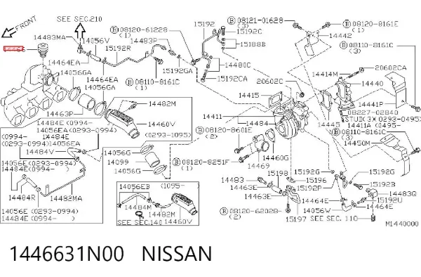  1446631N00 Nissan/Infiniti