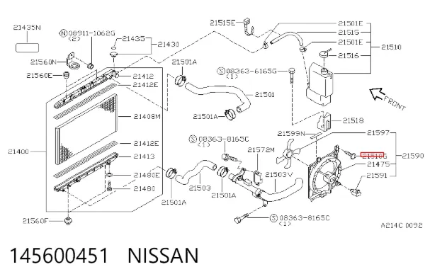  145600451 Nissan/Infiniti