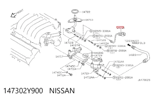 147302Y900 Nissan/Infiniti