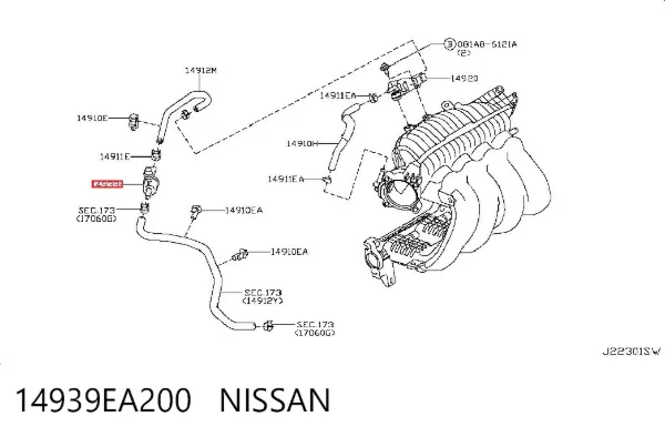  14939EA200 Nissan/Infiniti