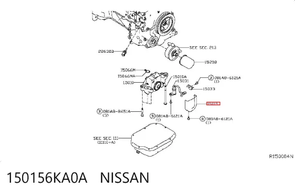  150156KA0A Nissan/Infiniti