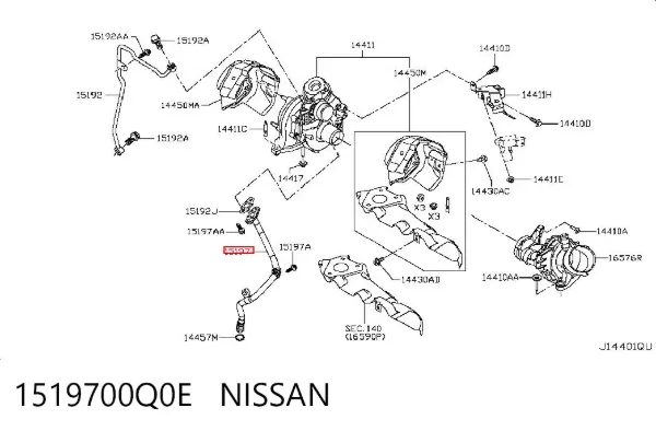  1519700Q0E Nissan/Infiniti
