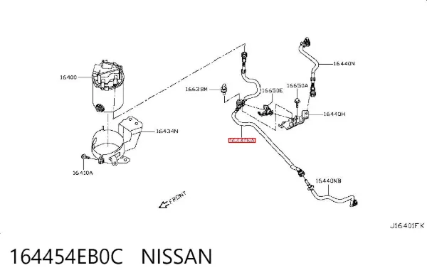  164454EB0C Nissan/Infiniti