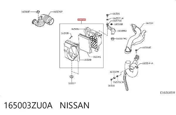  165003ZU0A Nissan/Infiniti