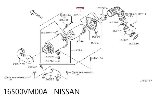  16500VM00A Nissan/Infiniti