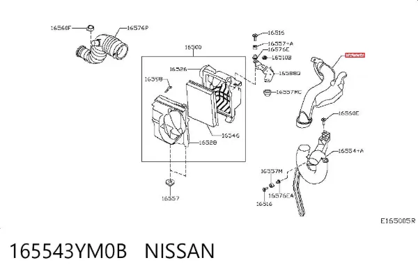  165543YM0B Nissan/Infiniti
