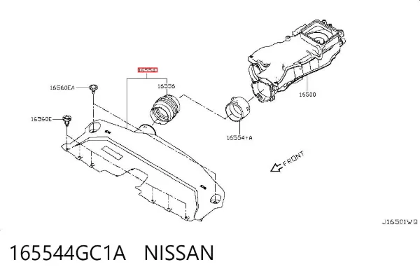  165544GC1A Nissan/Infiniti