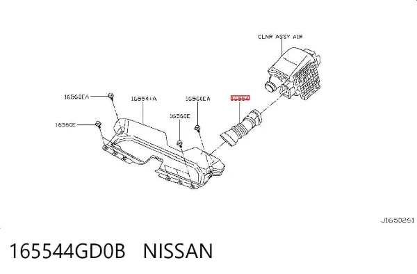  165544GD0B Nissan/Infiniti