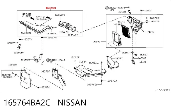  165764BA2C Nissan/Infiniti