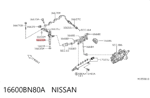 Паливні форсунки 0950005180 Denso