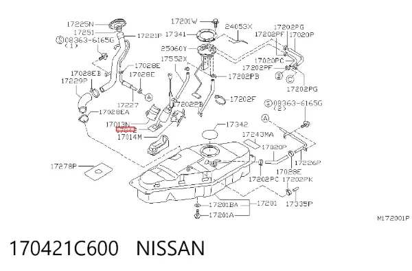 Насос паливний електричний Nissan Serena C23
