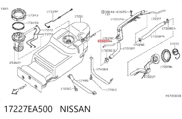  17227EA500 Nissan/Infiniti