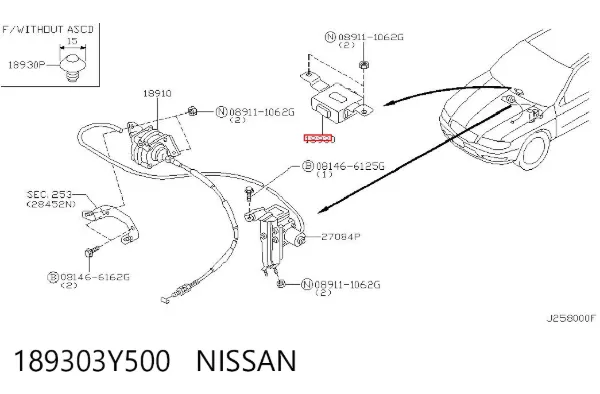 189303Y500 Nissan/Infiniti