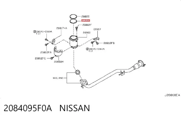 2084095F0A Nissan/Infiniti