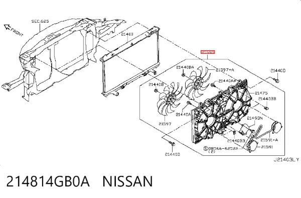  214814GB0A Nissan/Infiniti