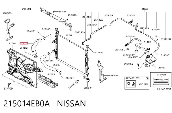  215014EB0A Nissan/Infiniti