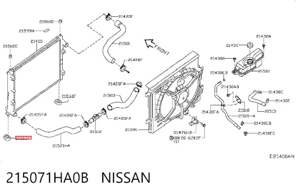  215071HA0B Nissan/Infiniti