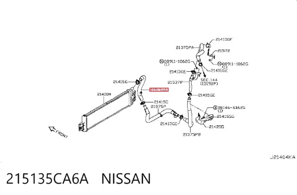  215135CA6A Nissan/Infiniti
