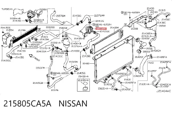  215805CA5A Nissan/Infiniti